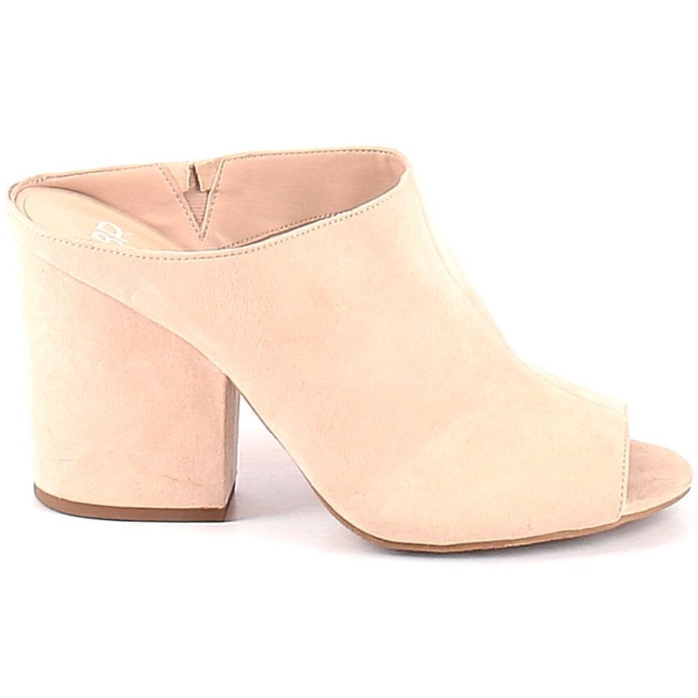 Suede Mule